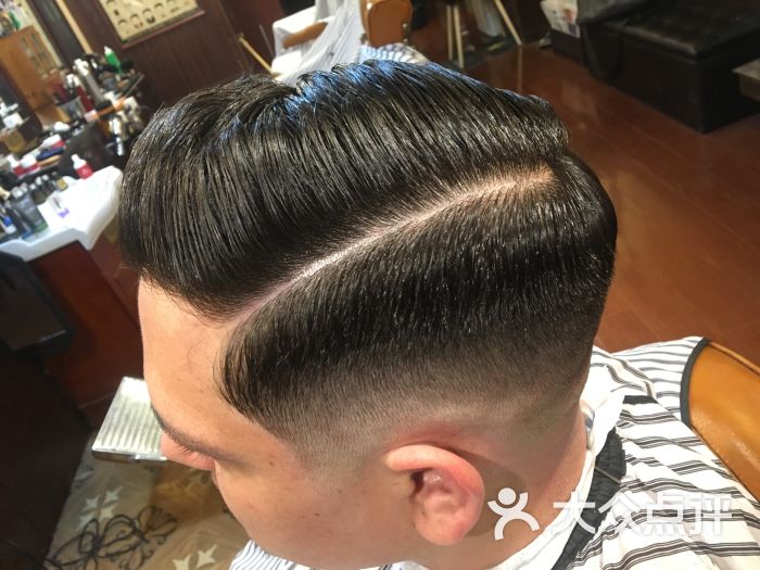 barber shop传统油头理发店-男士造型-发型秀-男士造型图片-上海丽人