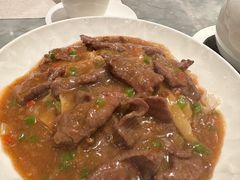 牛肉炒河粉-镛记酒家