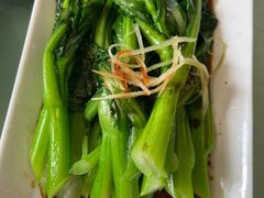 白灼广东菜心-长春观斋补堂素菜馆
