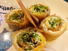 招牌素材手抓卷-T館·花园艺术餐厅