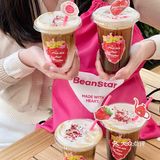 这两杯☕️是写了春天的名字吧！！