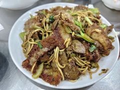 皮肚猪肝炒面-易记皮肚面(明瓦廊店)