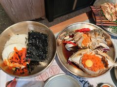 -草家酱蟹炭火烤肉店(珲春南路一店)