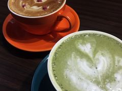 抹茶拿铁-微饮cafe