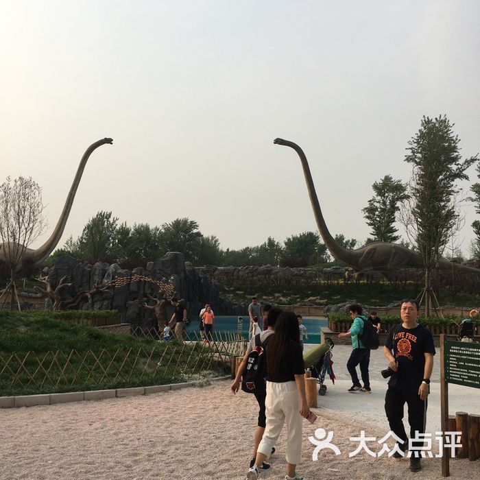 北京野生动物园南区停车场