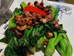 菜心炒鸽杂-大鸽饭(岗顶店)