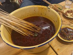 -拈签一笑黄牛肉辣卤串串