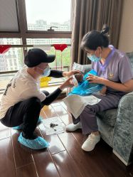 -慧婴轩婴儿理胎发胎毛笔胎毛画手足印(通州店)