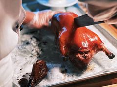 烤鸭粘白糖-四季民福烤鸭店(王府井灯市口店)