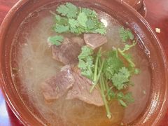 牛肉粉丝汤-公园饭店