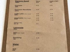 菜单-% Arabica阿拉比卡咖啡(深圳湾万象城店)