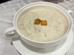 奶油鲜蘑菇汤-新侨三宝乐西餐厅(崇文门店)