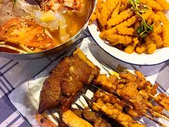 朝鲜大冷面-马路牙子地桌烤肉(工体店)