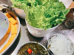 生菜-哈哈碳都·牛肋条无限自助烤肉(台江万达店)