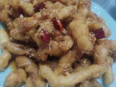 炸鱿鱼条-天伦海鲜·老味道·青岛菜(栈桥天主教堂店)