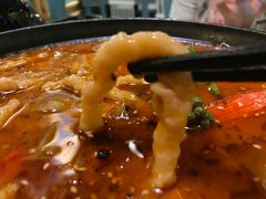 自制泡菜虾滑汤锅-付掌柜在成都·热炒砂锅集(金禾店)