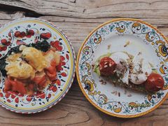 三文鱼班尼迪克-Alimentari早午餐(安福路店)