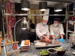 自助取餐区-北京希尔顿逸林酒店-逸轩西餐厅-自助餐厅