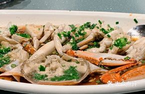 Scallion Oil Large White Crab