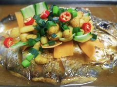 -探鱼·鲜青椒爽麻烤鱼(西南商都店)