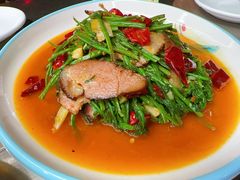腊肉水蕨菜-邹胖哥好好吃餐馆(荔波美食街店)