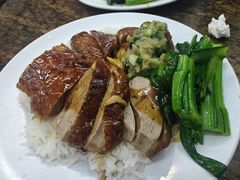 油鸡+烧鸭-灵记饭店(营地大街店)