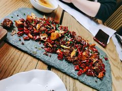 歌乐山辣子雪花牛肉-莲·中餐厅(成都首座万豪酒店)
