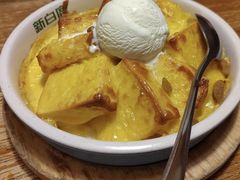 冰淇淋烤布蕾-新白鹿餐厅(龙游路总店·杭帮菜名店)