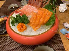 三文鱼刺身-樱の千渡日式料理·铁板烧•烧鸟(金盛田广场店)