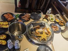 -海天盛宴潮汕蒸汽海鲜高端自助形象店