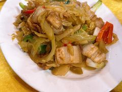 潮州咸菜炒瘦肉-阿弟海鲜大排档(城南大道店)