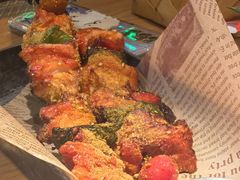 香茅鸡big大肉串-小小集渔·泰式大排档(南京江宁万达店)