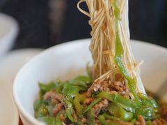 青椒肉丝干拌-花园茶楼(兴城西路店)