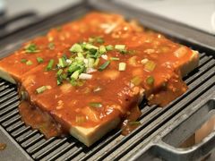 铁板包浆豆腐-绿茶餐厅(淮安吾悦广场店)