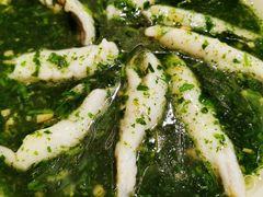 荠菜松茸烩黄鱼-老人和饭店(淮海中路店)
