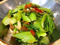 猪油渣生炒水东芥菜-避风塘·老港味餐厅(虹口龙之梦店)