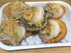 蒜蓉粉丝扇贝-东门小吃街