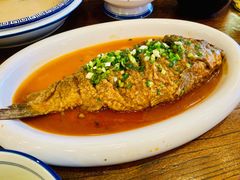 煎烧黄河大鲤鱼-老雒阳面馆·水席(定鼎门店)