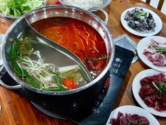 白汤红汤鸳鸯锅底-龙大头庖汤店