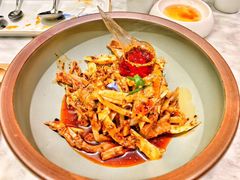 敲糖棒棒鸡-辛香汇·现炒川菜(淮海路百盛店)