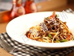 黑椒小牛排意面-百特喜·意大利餐厅(八佰伴镇江店)