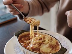 马苏里拉芝士焗猪扒饭-标记Jane's kitchen(平桥直街店)