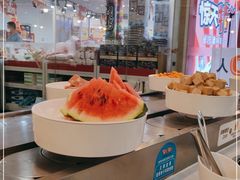 自助取餐区-咕叽咕叽回转自助小火锅(南京商厦店)