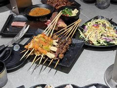 -啊美丽炭火烤肉(滑翔一店)