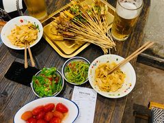 蒜爆鸡-盟重烧烤(东瓜山创始店)