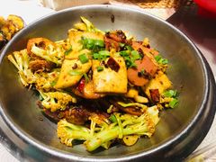 干锅菜花-毓聪妈妈菜(合肥路店)