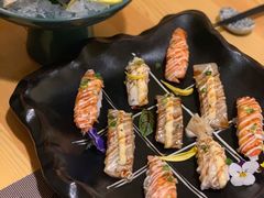 火炙九宫格寿司-江户·岚 创意料理(泛海店)