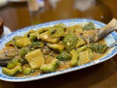凉瓜炆三泥鱼-腰记饭店(龙源路店)