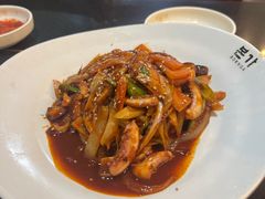 辣炒鱿鱼-本家韩国烤肉(财富大厦店)