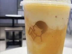 清爽生椰芒-喜茶(杭州西湖银泰城店)